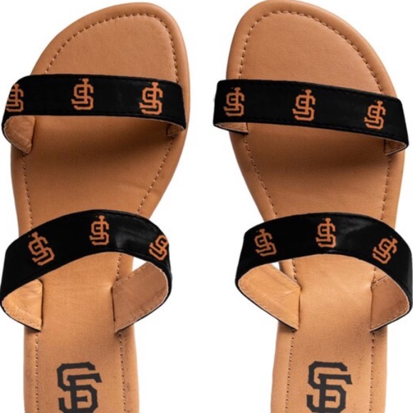 San Francisco Giants Women’s Double-Strap Logo Sandals Size Medium (7/8) - NWT - Picture 5 of 9
